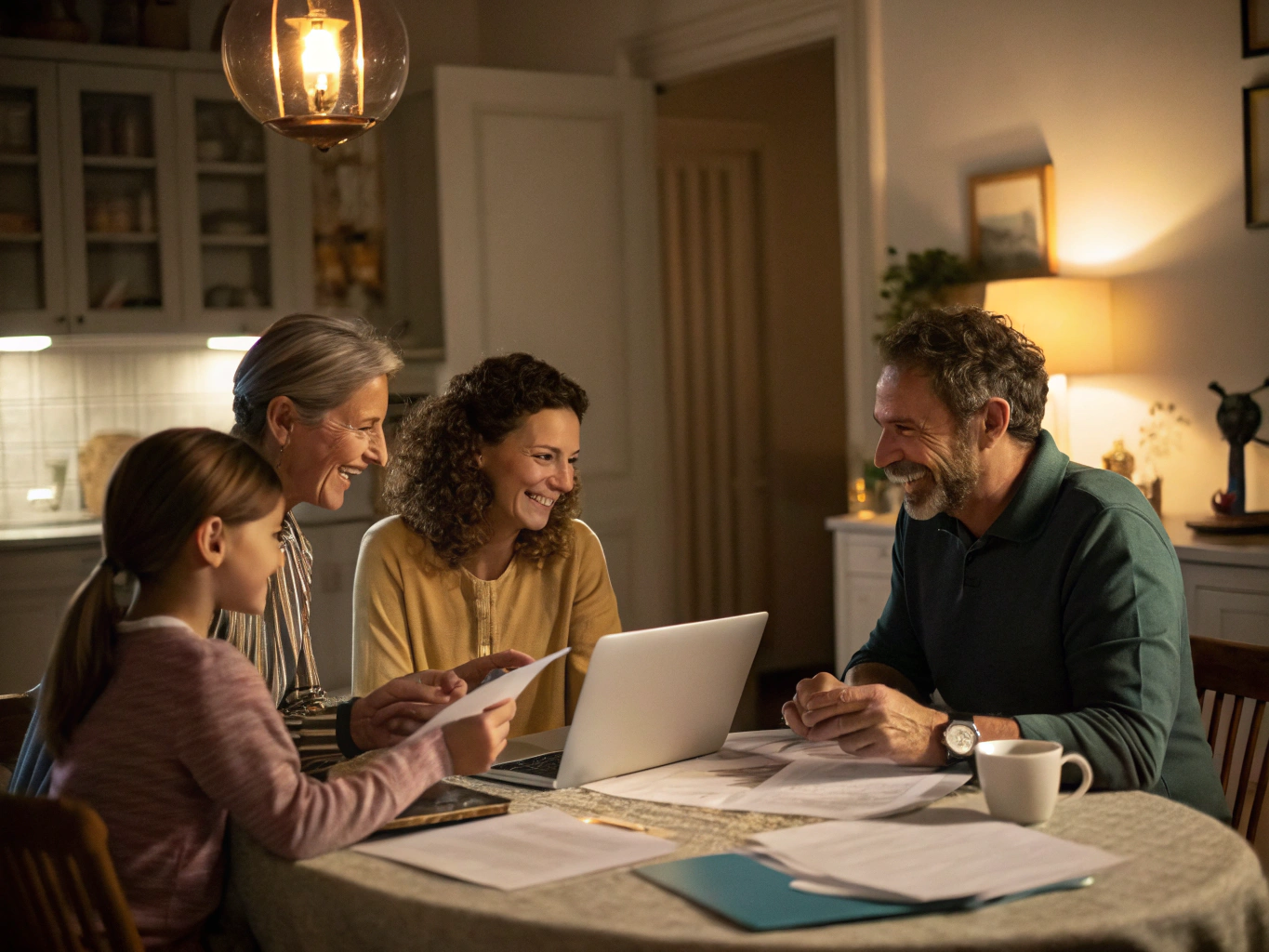 Oregon prospective homebuyers reviewing mortgage affordability numbers