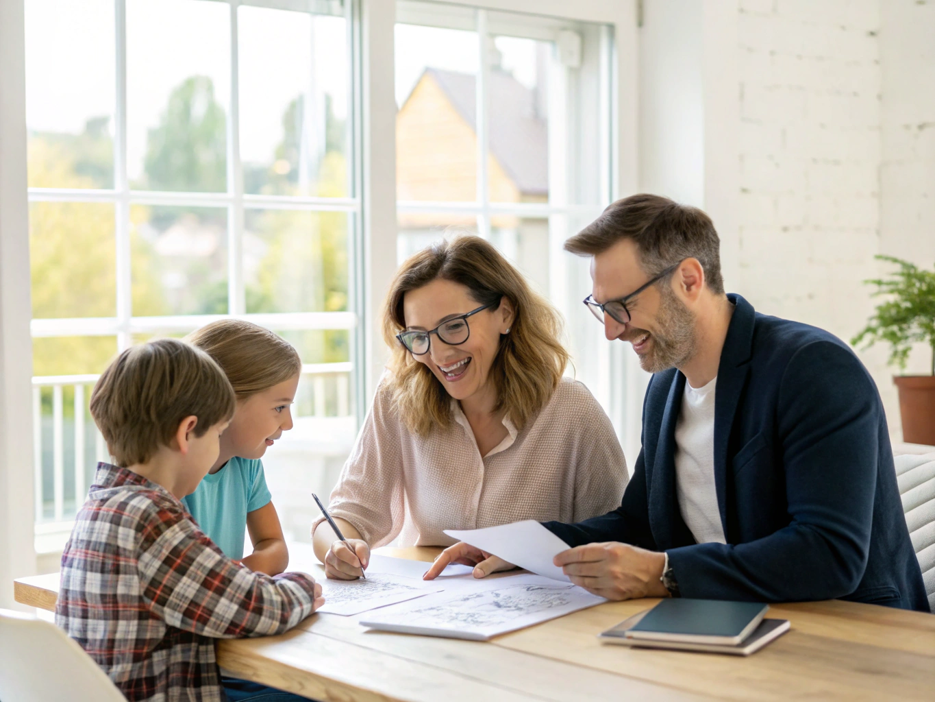 Oregon homebuyer reviewing mortgage documents and loan definitions